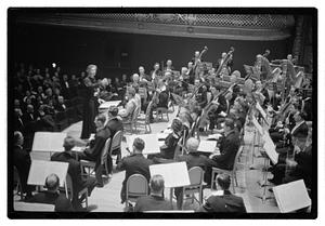 Harvard & Radcliffe Glee Clubs symphony Boulanger conducting, Symphony Hall