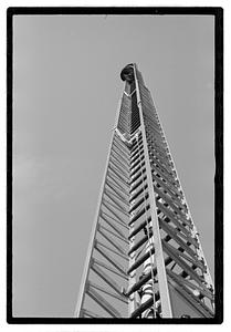 Fire truck and ladder