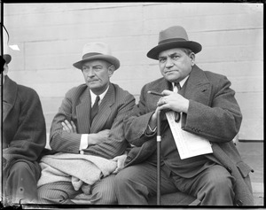 Bill McKechnie and Judge Fuchs, Boston Braves.