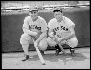 Red Sox with Chicago player.