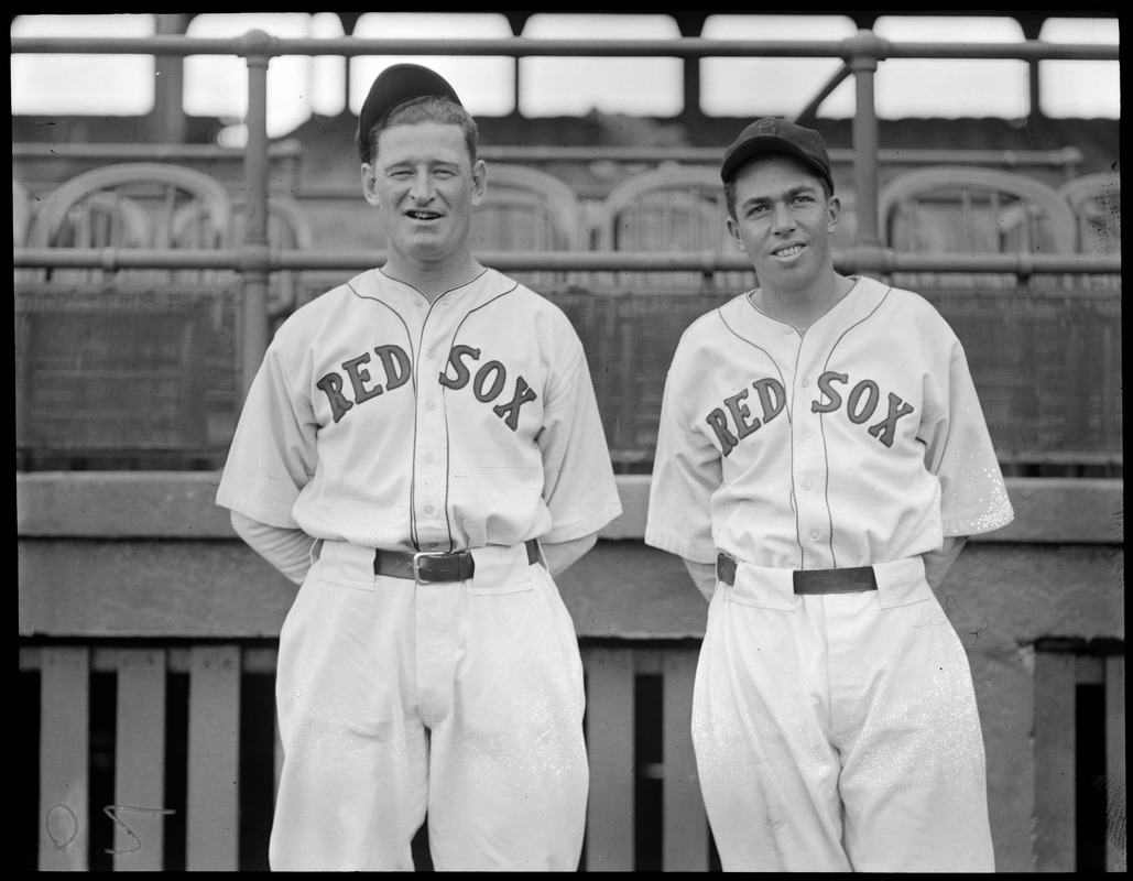 Mel Almada and Curtis Fullerton, Red Sox