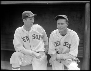 Lefty Grove and Wes Ferrell of the Red Sox