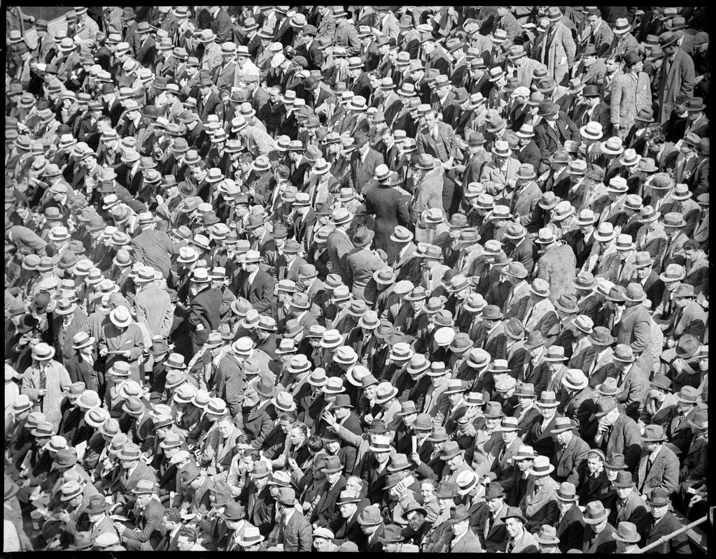 Crowd - Fenway? - Digital Commonwealth