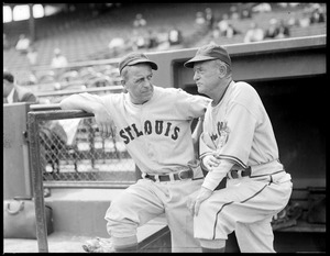 Two St. Louis Browns at Fenway