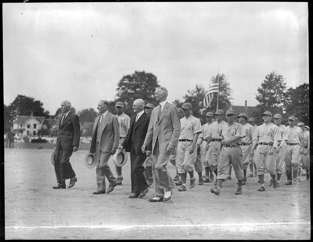 Connie Mack and George Cohan, North Brookfield