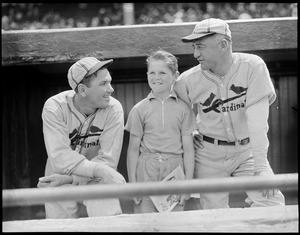 Cardinals "Bill Bingham boy in center"