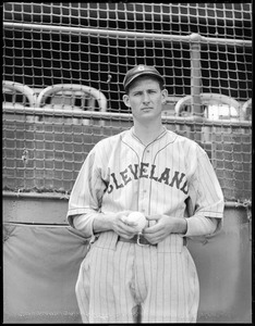 Cleveland pitcher Jack Russell