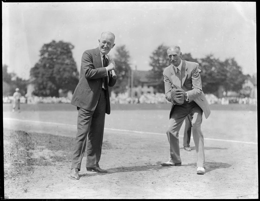 Connie Mack and George Cohan, North Brookfield