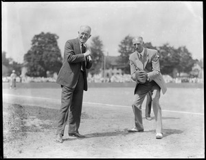 Connie Mack and George Cohan, North Brookfield