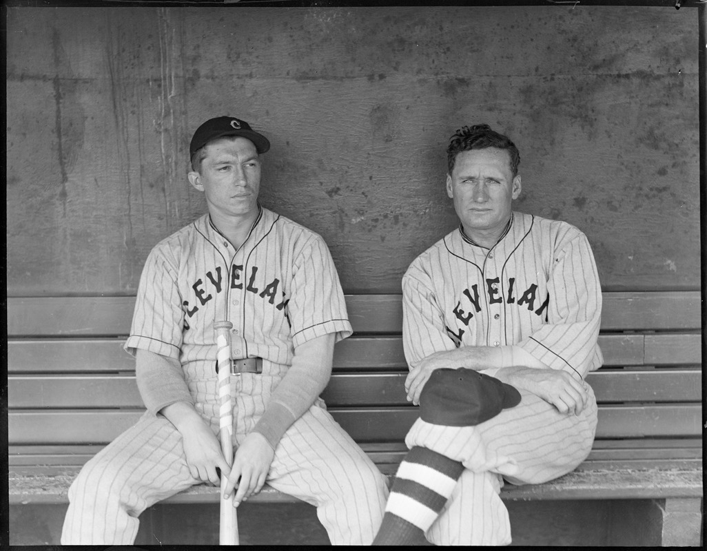 Cleveland Indians Harder and Johnson.
