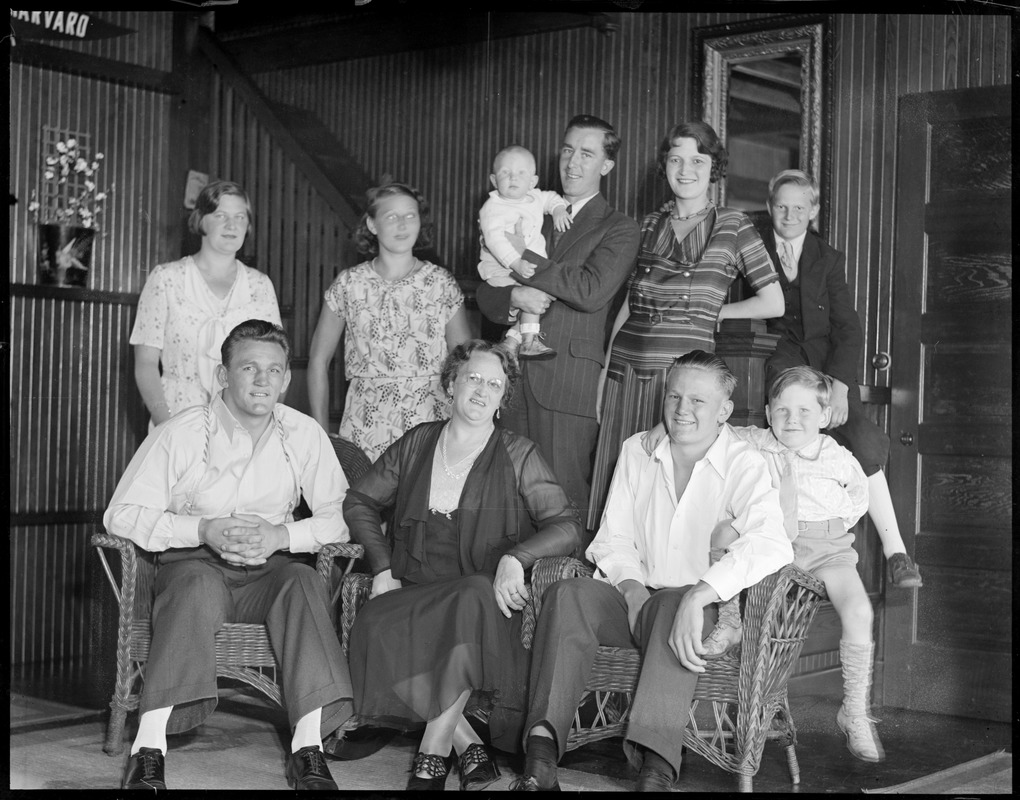 Ernie Schaaf and family - Wrentham