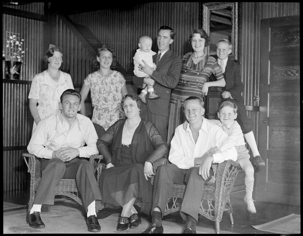 Ernie Schaaf and family - Wrentham