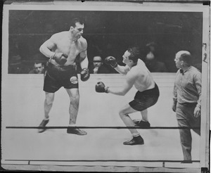 Fatal blow to Ernie Schaaf from Primo Carnera