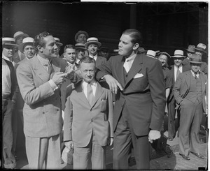 Max Baer, left, comes to Boston with his brother and manager