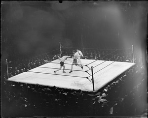Ernie "The Sailor" Schaaf - beating Al Friedman at the Boston Garden