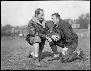 Red Grange and feathers