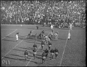 Football action, B.C. vs. St. Anthems