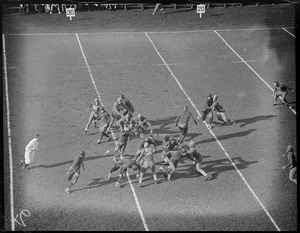 Portsmouth Spartans play Boston Redskins at Fenway