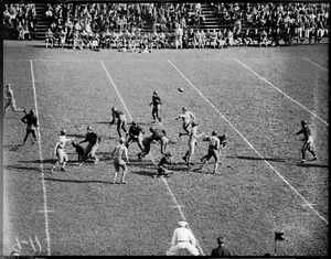 Football action, B.C. vs. St. Anthems