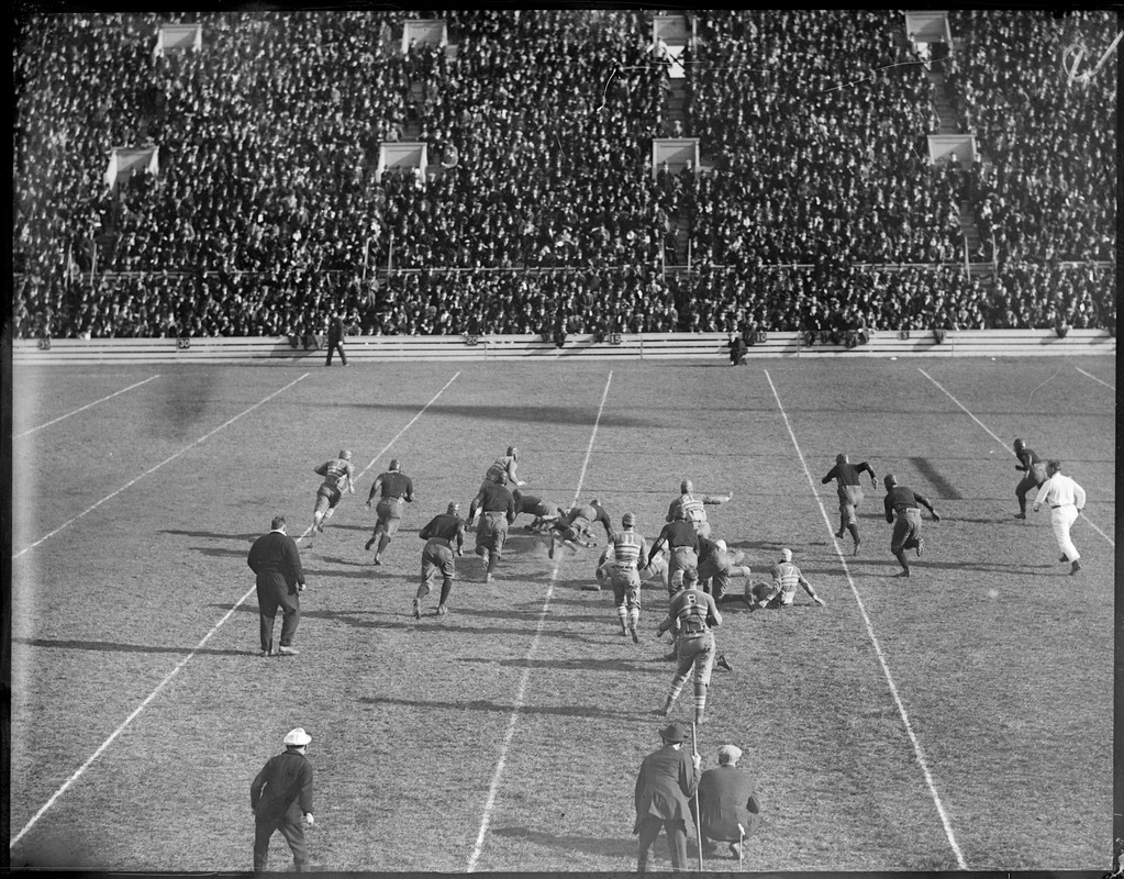 Harvard vs. Centre College, at the stadium