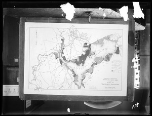 Wachusett Reservoir, plan of Wachusett Reservoir, Mass., ca. 1905