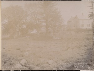 Wachusett Aqueduct, Anna B. Clark's house, station 401, from the west, Northborough, Mass., May 25, 1896