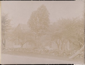 Wachusett Aqueduct, Anna B. Clark's house, station 401, from the south, Northborough, Mass., May 25, 1896