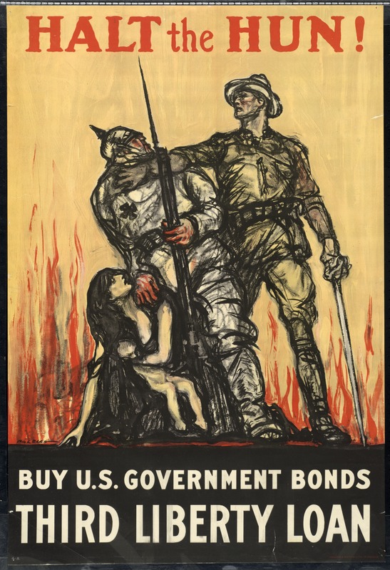 Third Liberty Loan Poster, World War I