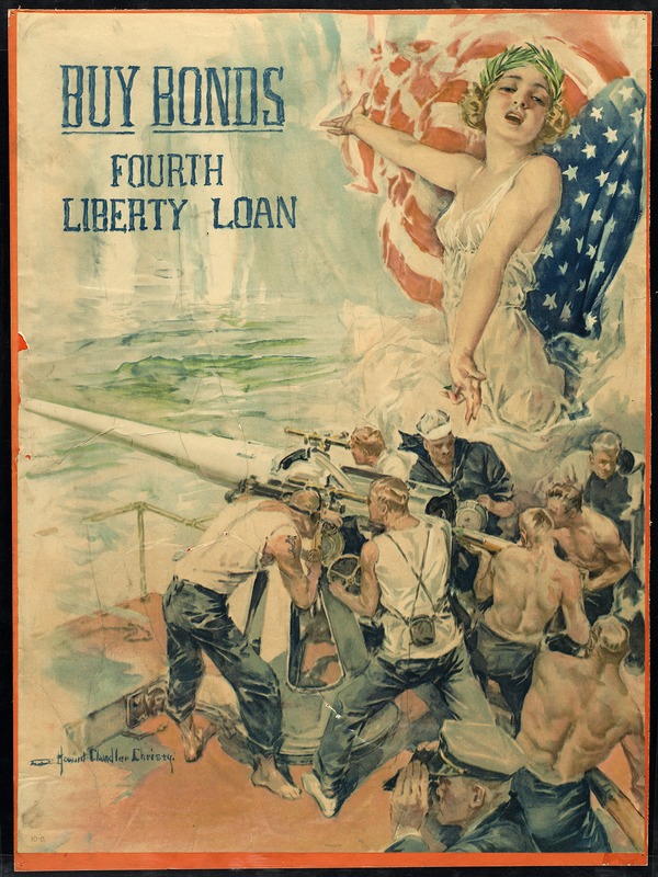 Fourth Liberty Loan Poster, World War I