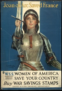 Joan of Arc Poster, World War I