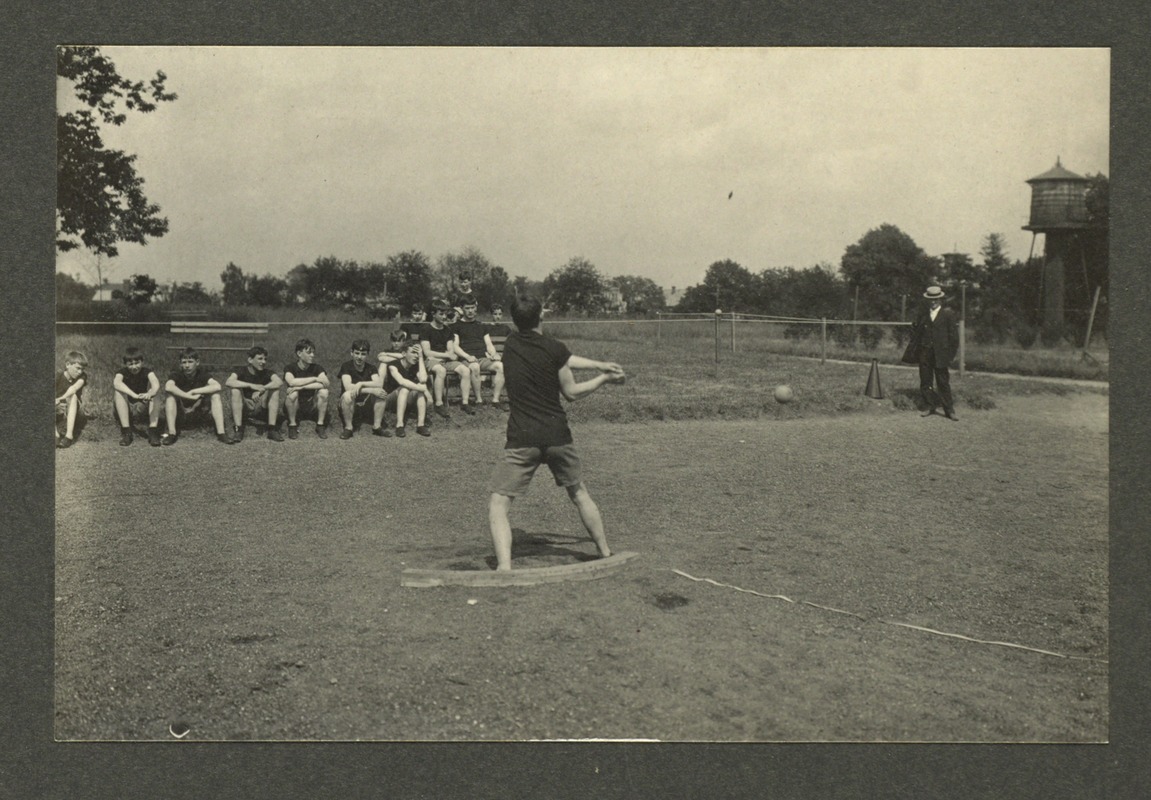 Hammer throw, Overbrook School for the Blind, Philadelphia