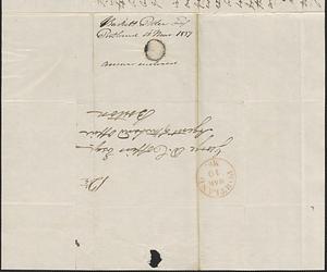 Barrett Potter to George Coffin, 18 March 1837