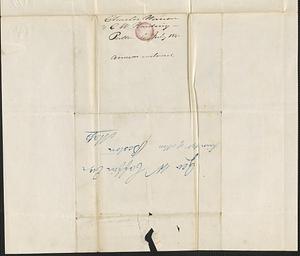 Charles Hanson and C.W. Harding to George Coffin, 4 July 1842