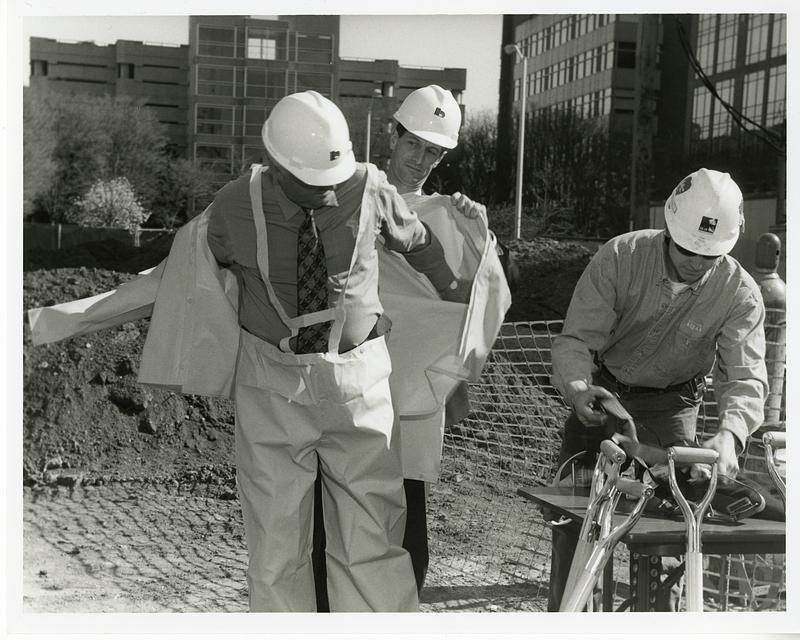 8 Cambridge Center foundation completion ceremony