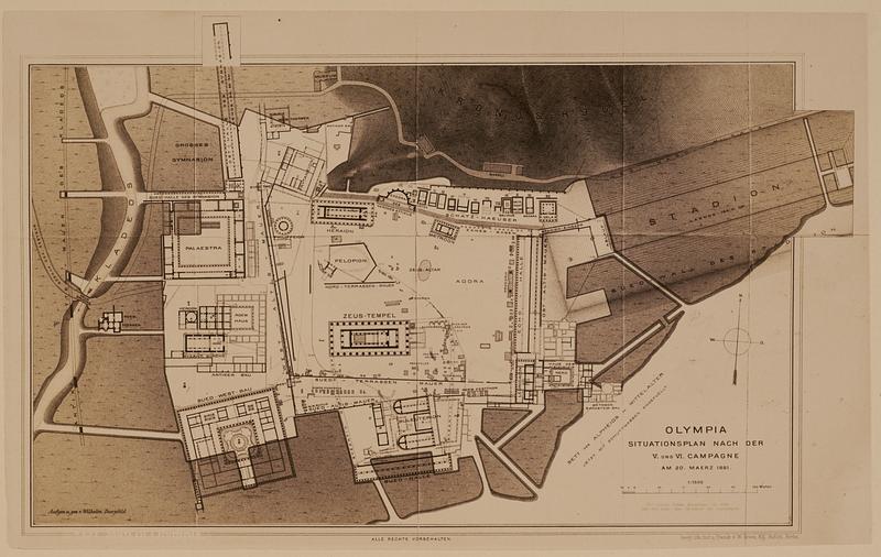 Map of Olympia