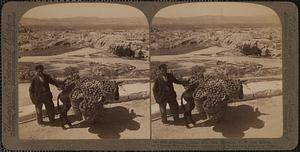 Areopagus (Mars' Hill), and Theseion, N.W. from Athens toward Sacred Way to Eleusis