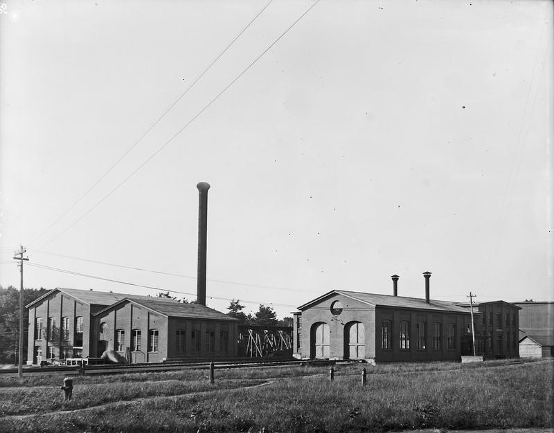 Locomotive house and upper steam plant