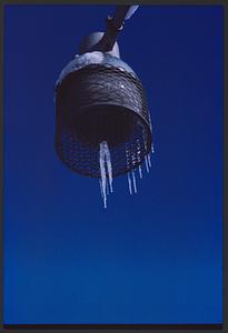 Icicles hanging from object