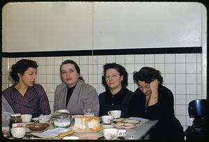 Phil, Sue, Louise Lombardi, with Rosemary