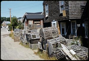 Lobster pots, Maine
