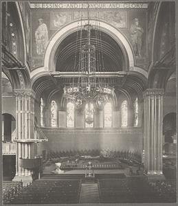 Boston, Trinity Church, interior, nave