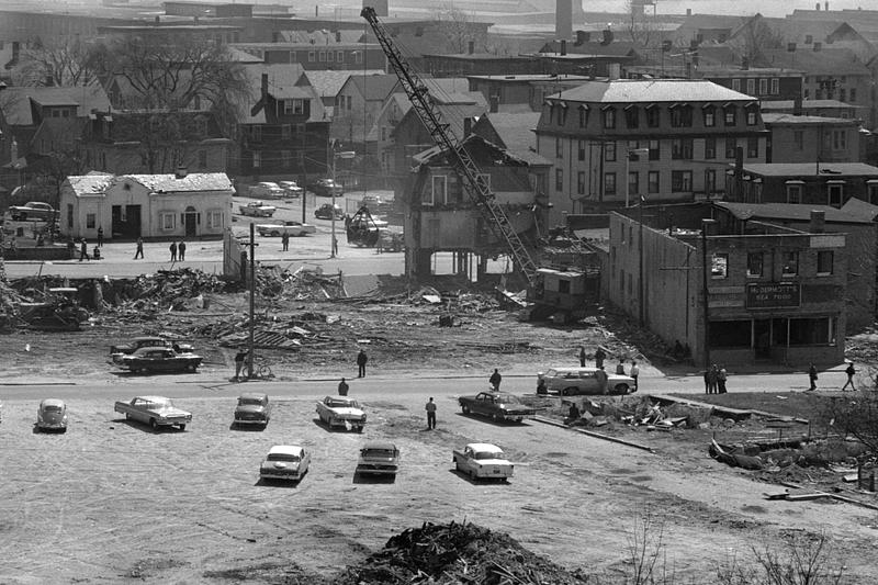 Urban renewal, Weld Square, New Bedford