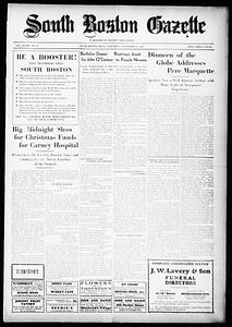 South Boston Gazette, November 28, 1936