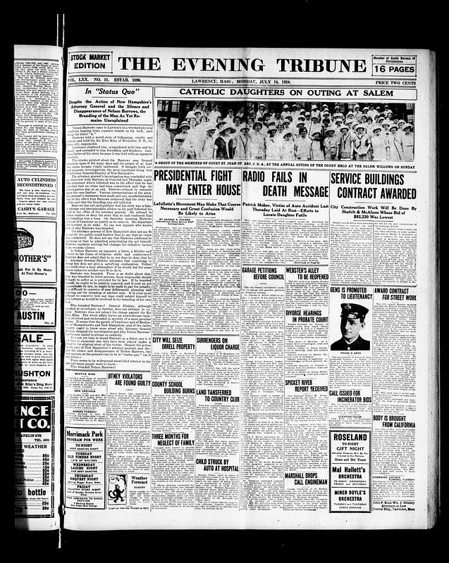The Evening Tribune - Digital Commonwealth