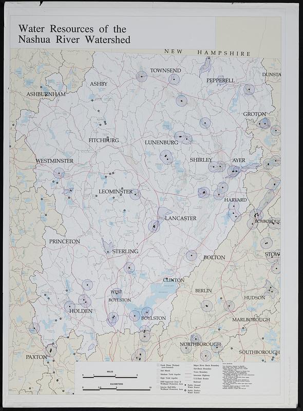 Water resources of the Nashua River watershed