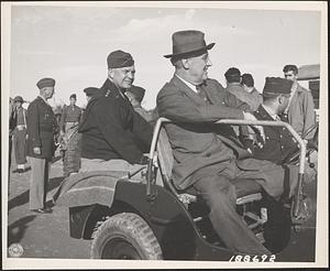 Gen Patton, Ike, Pres. Roosevelt, Sicily