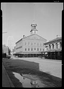 Faneuil Hall in spring, Boston
