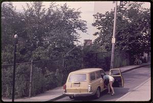 North Hudson Street at Hull Street. Boston North End