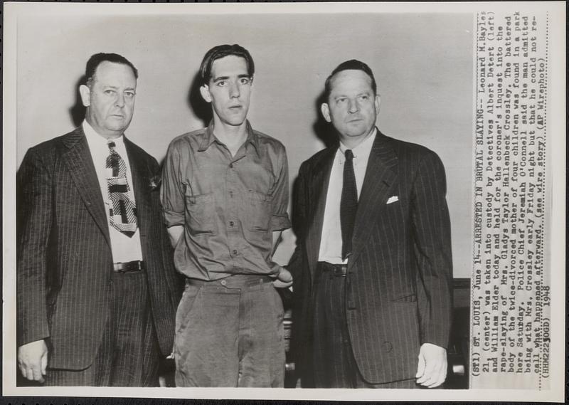 Arrested in brutal slaying