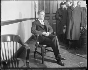 Eliott Hathaway, murderer of Verna Russell, a Fall River nurse, in R.I., Newport, R.I.